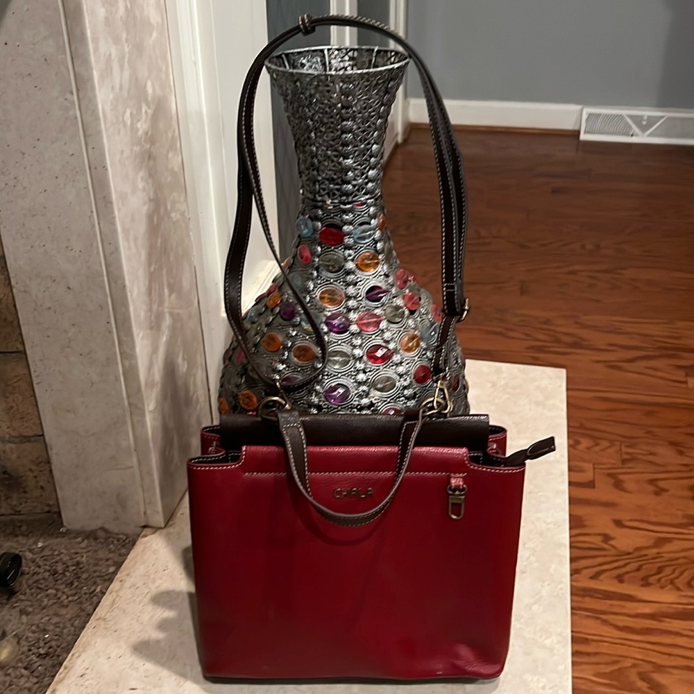 Chala leather handbag charming satchel
